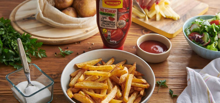 WIDELCZYKI DO FRYTEK WPC BRĄZOWE a1000SZT