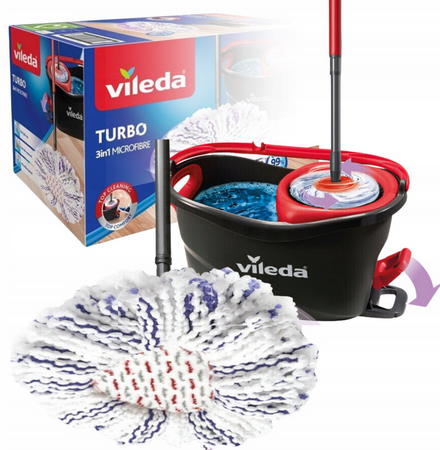MOP VILEDA TURBO 3W1