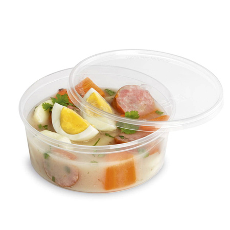 POJEMNIKI okrągłe 250ml pojemnik 50szt