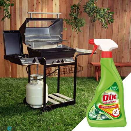 Dix profesionalny płyn do czyszczenia kominków, grilli wydajny silny 500 ml