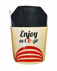 KEBAB BOX PAPIEROWY 750ml EAT&GO 50 SZTUK
