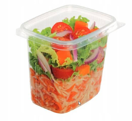 POJEMNIKI prostokątne 500ml pojemnik 100 sztuk