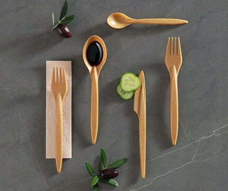 NÓŻ WIELORAZOWY WPC BRĄZOWY a100szt