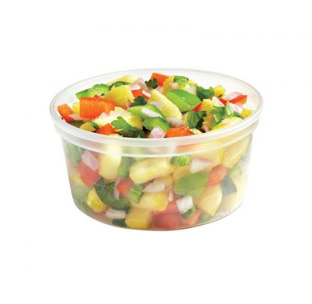 POJEMNIKI okrągłe 250ml pojemnik 50szt