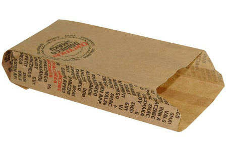 TOREBKA PAPIEROWA +PE HOT-DOG FRANCUSKI 19x7,5cm a200szt KRAFT CERTYFIKAT DOBREGO SMAKU