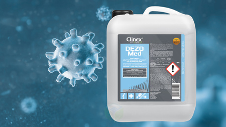 CLINEX DEZOMED DEZYNFEKCJA POMIESZCZEŃ 5L