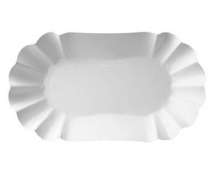 TACKI PAPIEROWE JEDNORAZOWE MUSZELKA 12x18cm 250szt