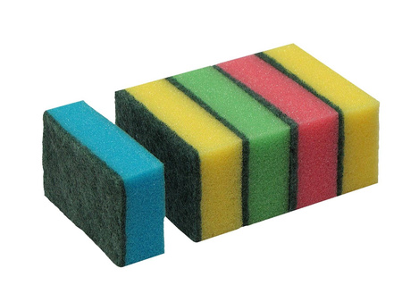ZMYWAKI KUCHENNE GĄBKI DO MYCIA NACZYŃ MAXI 5szt