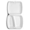 MENU BOX OPAKOWANIE OBIADOWE Z TRZCINY 2 DZIELNE 230X205X70 1200ML A50