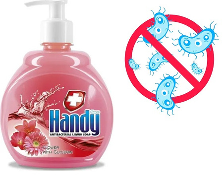 MYDŁO W PŁYNIE CLOVIN KWIATOWE ANTYBAKTERYJNE 500ML