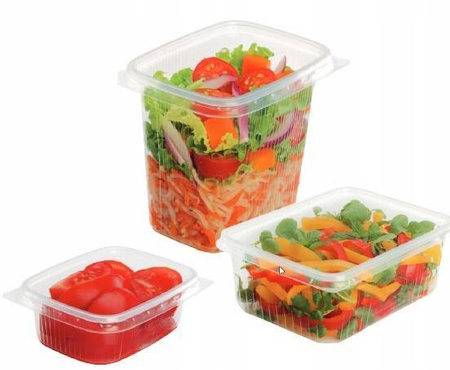 Wieczko prostokątne do pojemnika 250/500ml 100szt