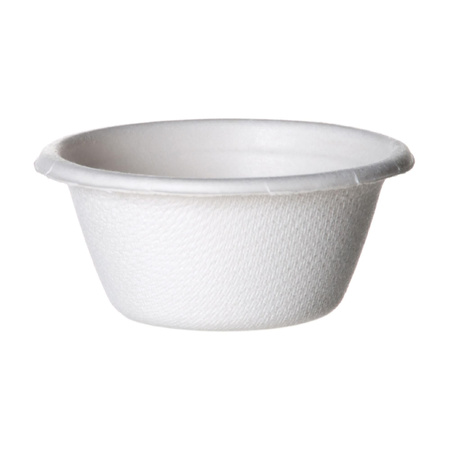 POJEMNIKI NA SOS Z TRZCINY CUKROWEJ 60ML 100 SZTUK