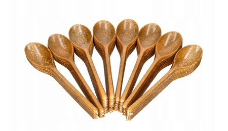 ŁYŻKA WIELORAZOWA WPC BRĄZOWA a100szt