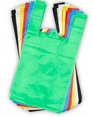 REKLAMÓWKA KOLOROWA 25x45 CM 100SZT 12 MIKRONÓW