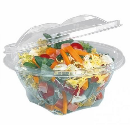 OPAKOWANIE PET NA SAŁATKĘ Z POKRYWKĄ 1000 ML- 50szt