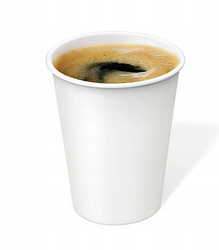 KUBEK PAPIEROWY JEDNORAZOWY DO KAWY BIAŁY 200ML a50szt