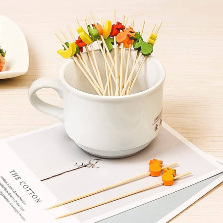 WYKAŁACZKI BANKIETOWE OWOCE 12CM 100SZT