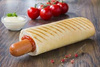 TOREBKA PAPIEROWA + PE HOT-DOG FRANCUSKI GAZETA 19x7,5cm a250szt
