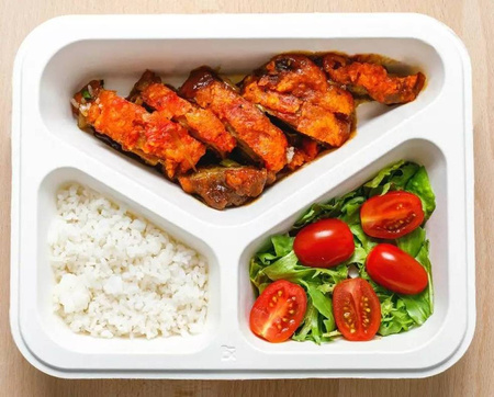 POJEMNIK CATERINGOWY DO ZGRZEWU 227x178x40MM 900ML 50SZTUK