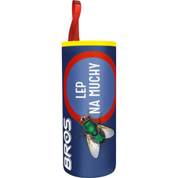 BROS LEP NA MUCHY MUSZKI OKRĄGŁY TAŚMA 1szt