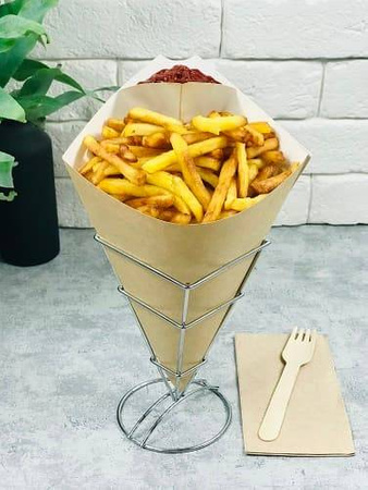 ROŻEK NA FRYTKI KIESZONKA NA DIP DUŻY 300g a50szt