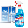 Płyn do szyb i luster window amoniak niebieski spray mocny 750 ml