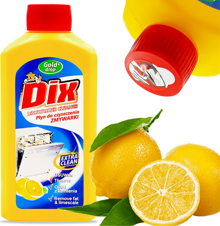 PŁYN DO CZYSZCZENIA ZMYWARKI DIX 250ML
