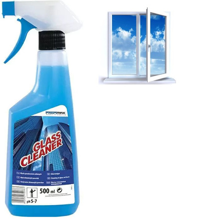 PŁYN DO SZYB GLASS CLEANER LAKMA 500 ML