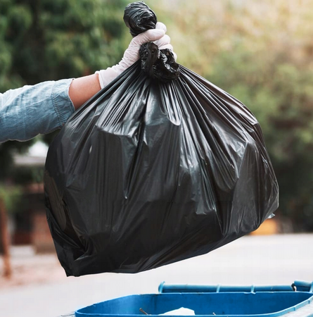 WORKI NA ŚMIECI SUPER MOCNE LDPE 60L 15SZT STRONG