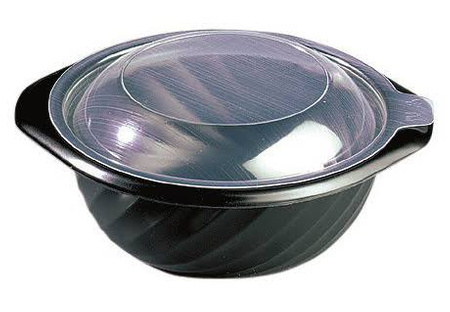 Wieczko PET do miski flaczarki do zgrzewu 350/500