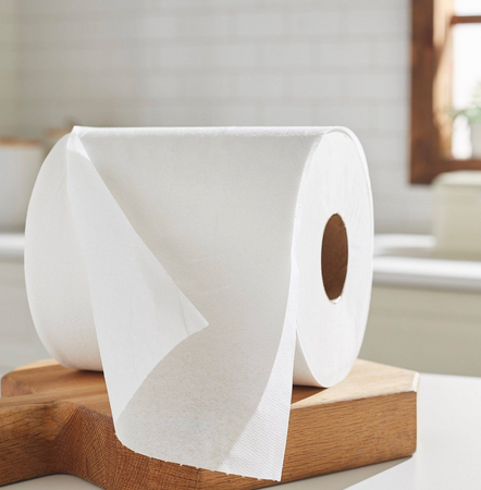 RĘCZNIK PAPIEROWY KUCHENNY MAKULATURA BIAŁA DWUWARSTWOWY 100m a1szt