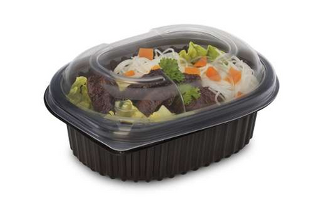 Wieczka do pojemników muszelka karbowana 250/350ml 20szt