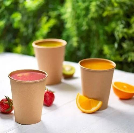 KUBEK PAPIEROWY JEDNORAZOWY DO KAWY KRAFT 400ML a50szt