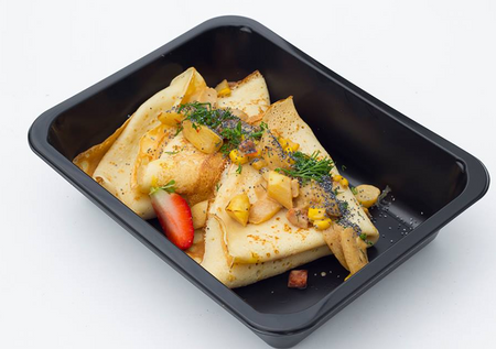 POJEMNIK CATERINGOWY DO ZGRZEWU NIEDZIELONY 227x178x30MM 600ML 50 SZT