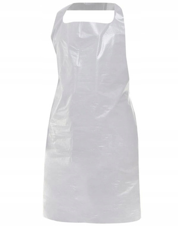 Fartuch foliowy jednorazowy ochronny LDPE 50 szt.