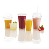 KUBEK PLASTIKOWY SMOOTHIE+ WIECZKO fi95mm 500ml a50szt