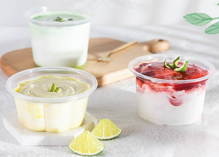 POJEMNIKI do lodów okrągłe 250ml pojemnik 100 szt TUS250