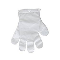 RĘKAWICE OCHRONNE HDPE FOLIOWE ZRYWKI MOCNE 13mikr. L