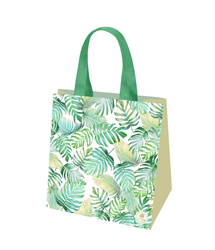 Torba ekologiczna na zakupy LIŚCIE BOHO STYL mocna gruba recykling 1szt