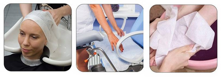 RĘCZNIK WŁÓKNINOWY FRYZJERSKI 100m a1szt