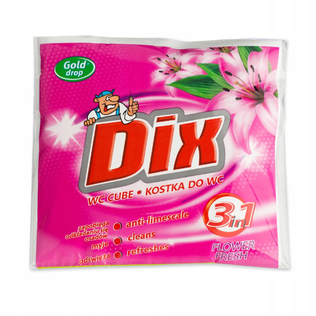 DIX KOSZYK DO WC KWIATOWY 35G 3SZT