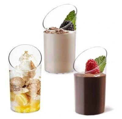 Kubek na przekąski desery FINGERFOOD BAMBOO 75ml 24szt