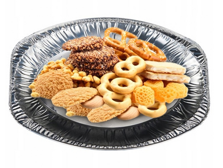 TACA PATERA ALUMINIOWA OWALNA MAŁA 25SZT