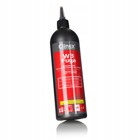 Płyn do czyszczenia fug i spoin CLINEX W3 FUGA koncentrat mocny 500 ml