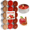PODGRZEWACZE TEALIGHT ŚWIECZKI ZAPACHOWE 30SZT JABŁKO CYNAMON