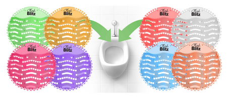 WKŁADKA ŻELOWA DO PISUARU FRESH BLITZ CYTRUS 1SZT