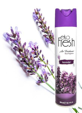 Odświeżacz powietrza SPRAY ekoFRESH LAVENDER 300ml