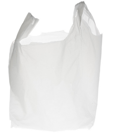 REKLAMÓWKI BIAŁE 30x55 CM 100SZT 13 MIKRONÓW SUPER MOCNE