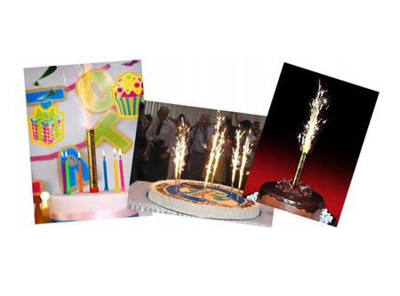 Fontanna tortowa RACA na TORT 12 cm 4 sztuki