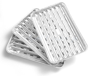 Taca aluminiowa na grilla 35x23cm 5szt